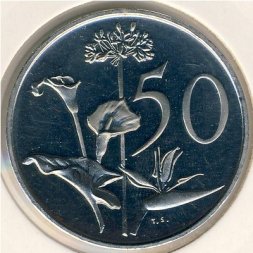 ЮАР 50 центов 1981 год