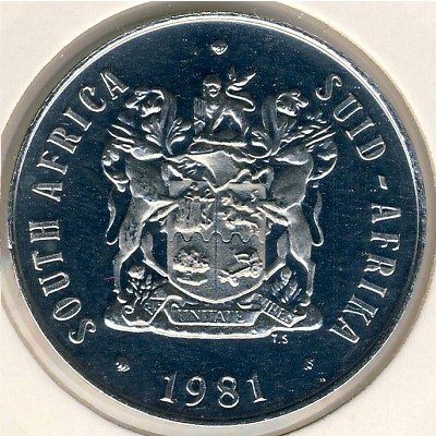 ЮАР 50 центов 1981 год