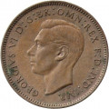 Великобритания 1 фартинг 1937 год - Крапивник