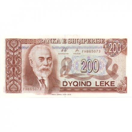 Албания 200 лек 1996 год - Исмаил Кемали UNC