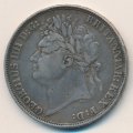 Великобритания 1 крона 1822 год