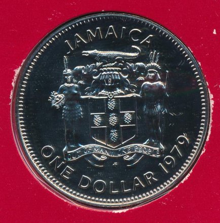 Ямайка 1 доллар 1979 год