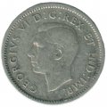 Канада 10 центов 1941 год
