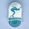 Значок. Спорт. Виды спорта. Прыжки в воду