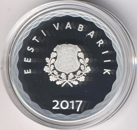 Эстония 8 евро 2017 год - Таллин