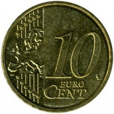 Франция 10 евроцентов 2009 год