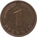 ФРГ 1 пфенниг 1971 год (D)