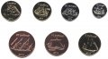 Набор  из 7 монетовидных жетонов Остров Сахалин 2014 год - Корабли