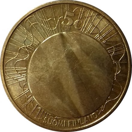 Финляндия 5 евро 2012 год - Хельсинки-столица мирового дизайна 2012 года