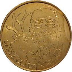 Жетон Финляндия. Finnish Heritage.Santa Claus. Санта-Клауса