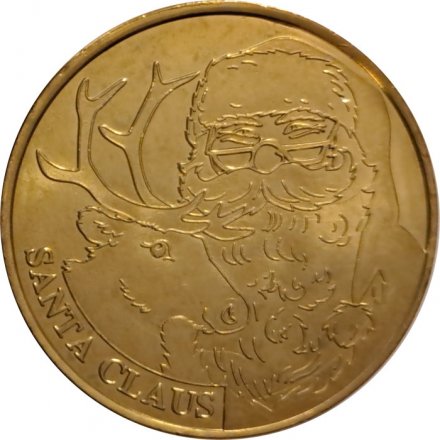 Жетон Финляндия. Finnish Heritage.Santa Claus. Санта-Клауса