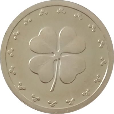 Жетон Удачи и процветания. Клевер. Императорский монетный двор (серебро)