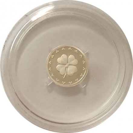 Жетон Удачи и процветания. Клевер. Императорский монетный двор (серебро)