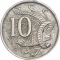 Австралия 10 центов 1976 год