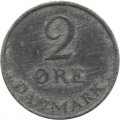 Дания 2 эре 1956 год