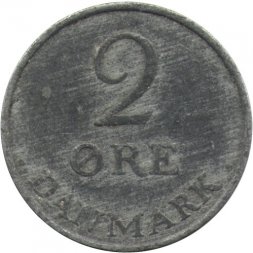 Дания 2 эре 1956 год