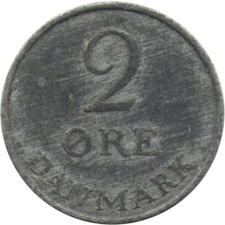 Дания 2 эре 1956 год