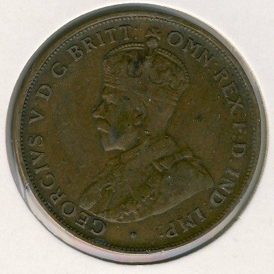 Австралия 1 пенни 1921 год