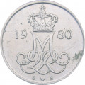 Дания 10 эре 1980 год - Королева Маргрете II