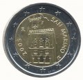 Сан-Марино 2 евро 2005 год - Дворец Правительства