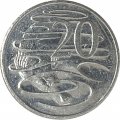 Австралия 20 центов 2004 год - Утконос