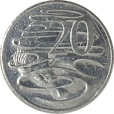 Австралия 20 центов 2004 год - Утконос