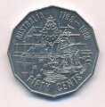 Австралия 50 центов 1988 год - 200-летие первой британской колонии (200 лет Австралии)