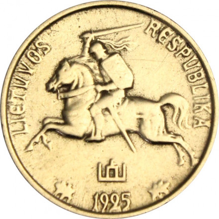 Литва 5 центов 1925 год