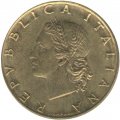 Италия 20 лир 1974 год