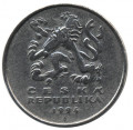 Чехия 5 крон 1994 год - Герб (&quot;b’&quot; - Яблонец-над-Нисой)