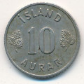 Исландия 10 эйре 1958 год