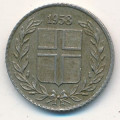 Исландия 10 эйре 1958 год