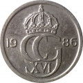 Швеция 10 эре 1986 год - Король Карл XVI Густав (D)