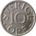 Швеция 10 эре 1986 год - Король Карл XVI Густав (D)