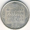 Швейцария 5 франков 1936 год