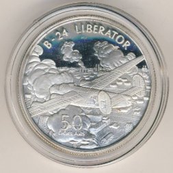 Маршалловы острова 50 долларов 1991 год