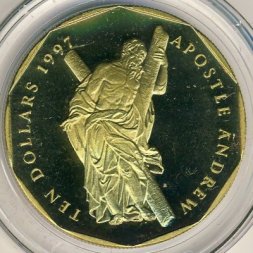 Маршалловы острова 10 долларов 1997 год