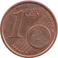 Италия 1 евроцент 2011 год - Замок Кастель-дель-Монте