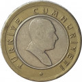 Турция 50 новых куруш 2005 год