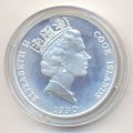 Острова Кука 50 долларов 1990 год - Бизон