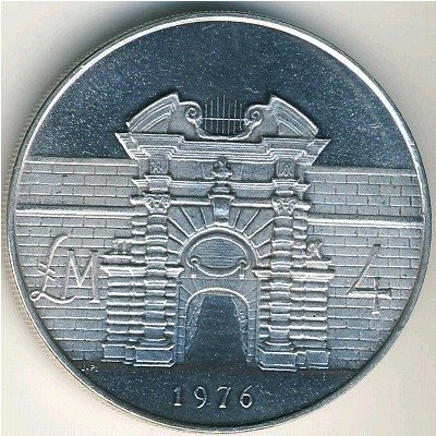 Мальта 4 фунта 1976 год