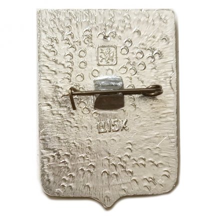 Значок Гвоздевка. Воронежская область. Герб. Серия &quot;Квадраты&quot;