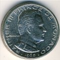 Монако 1/2 франка 1965 год