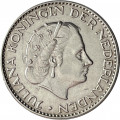 Нидерланды 1 гульден 1971 год - Королева Юлиана