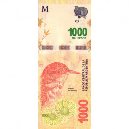 Аргентина 1000 песо 2022 год - UNC