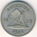Фиджи 1 шиллинг 1938 год