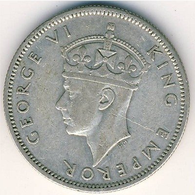 Фиджи 1 шиллинг 1938 год