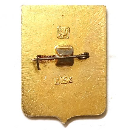 Значок Семенов. Нижегородская область. Герб. Серия &quot;Квадраты&quot;