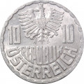 Австрия 10 грошей 1973 год