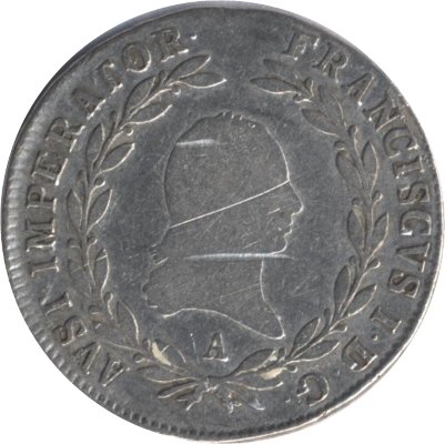 Австрия 20 крейцеров 1808 год (A)